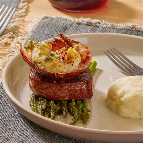 Meati Classic Steak with Maine Lobster Tails Recipe | eat meati™