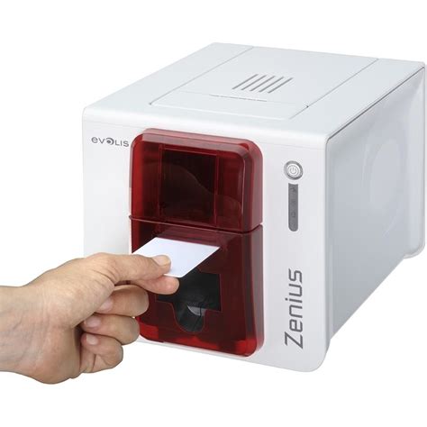 Evolis Zenius id card printer For pvc plain id card printing machine - Hi Tech Copier, Printer ...