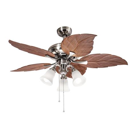 Tropical leaf ceiling fan - the best fan to install - Warisan Lighting