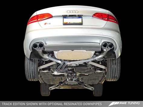 AWE Tuning B8/B8.5 Audi S4 Track Edition Cat-Back Exhaust System - AWE ...