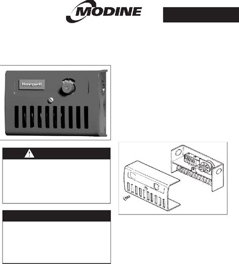 Modine Manufacturing BDP Heater Installation instructions PDF View/Download