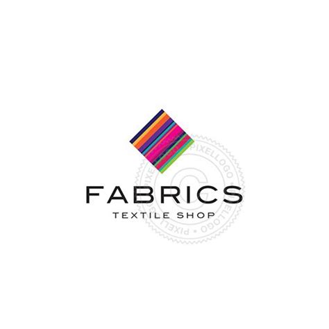 Fabric and Textile Shop logo | Shop logo, Textiles, Vector logo design