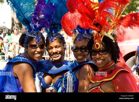 Carnival dancers at Labor Day Carnival, Brooklyn, new York Stock Photo - Alamy