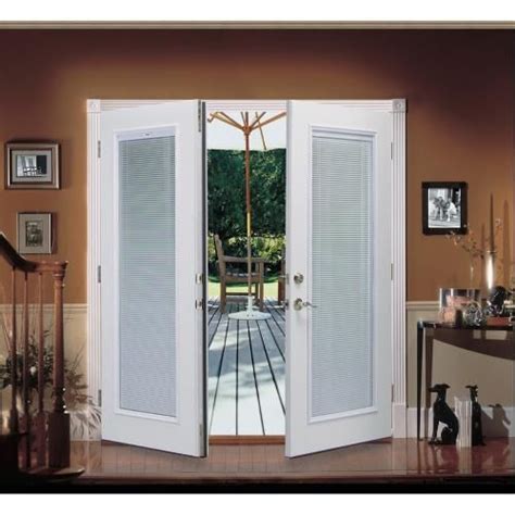 french doors with blinds built in factory - kobo building