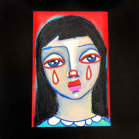 Tears – Original Painting – Iris Impressions Art Shop