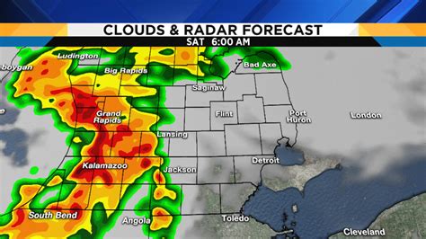 Metro Detroit weather forecast: Honing in on tonight's severe storm threat