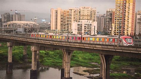 Navi Mumbai Metro Line 1 has finally started trails since Friday. Here ...