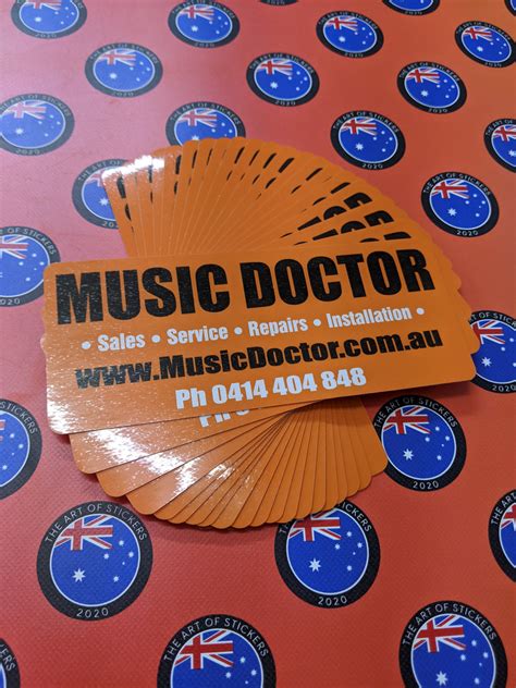 Custom Business Logo Stickers and Decals – The Art of Stickers – Australia