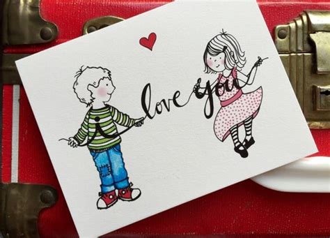 Love You Romantic Card