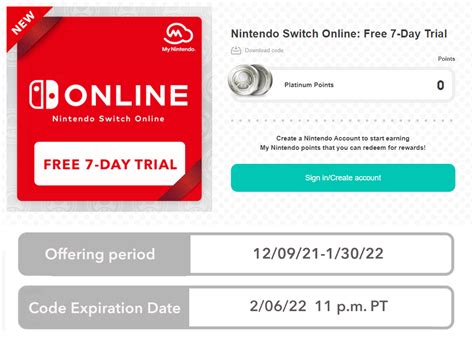 Play online with friends and family this holiday season with a 7-day trial of Nintendo Switch ...