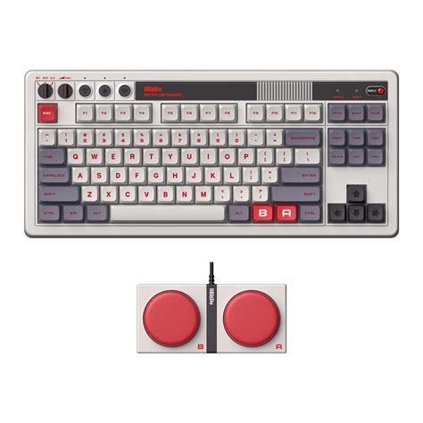 Buy 8Bitdo Retro Mechanical Keyboard, Bluetooth/2.4G/USB-C Hot ...