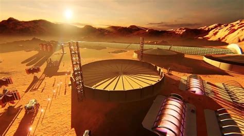 How SpaceX Mars Colony could look like in a few decades | Mars colony ...