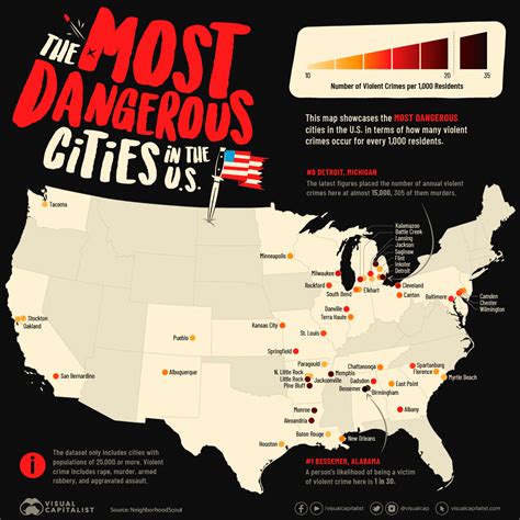 Most Dangerous Cities In America 2024 Report - Afton Alameda