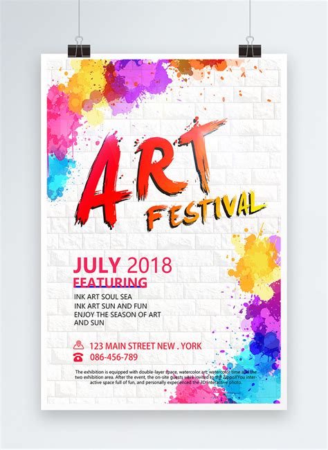 Art festival poster template image_picture free download 450000423 ...