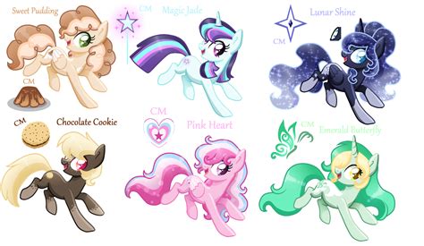 My Little Pony Adoptables Ocs (Closed) by SugaryIceCreamMlp on DeviantArt