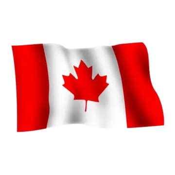 Canada Waving Flag On Transparent Background, Canada Flag, Waving Flag, Flag Mockup PNG ...