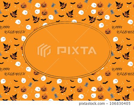 Cute halloween frame - Stock Illustration [106830405] - PIXTA