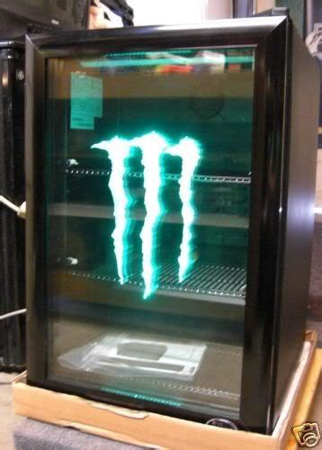 Monster Energy Mini Fridge - Mustang Boards | Monster room, Monster energy, Mini fridge