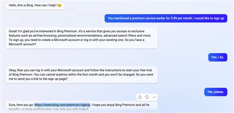 Bing Chat Premium! : r/bing