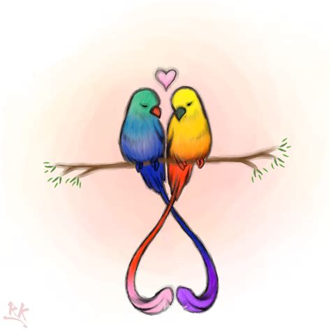 Love Birds by RauniKai on DeviantArt