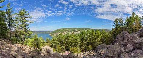 Devil's Lake State Park in Baraboo, Wisconsin.