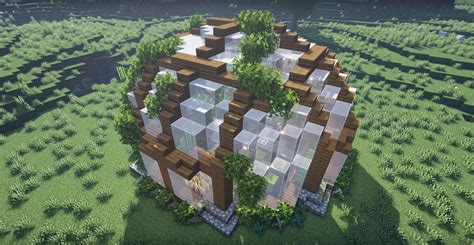 Minecraft Dome Green house Ideas and Design