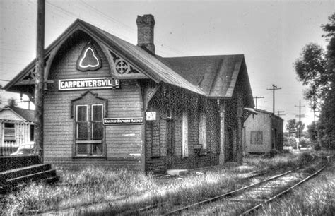 Depot at Carpentersville, Illinois. 1940 Demolished 1982 Elgin Illinois, Nostalgic, Hometown ...