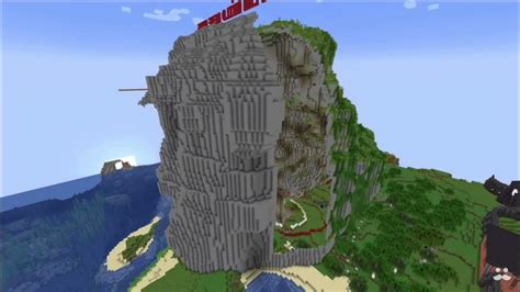 Mumbo Jumbo’s Hermitcraft Season 8 Base being built in the form of a third person time lapse ...