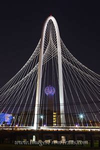 Margaret Hunt Hill Bridge at Night 1 | Prints | Images from Texas