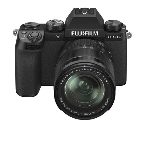 Fujifilm X-S10 Body with XF18-55mm Lens Kit (Black) | Helix Camera