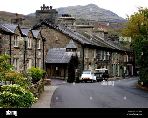 Maentwrog village, Gwynedd, Snowdonia National Park, North Wales, UK ...