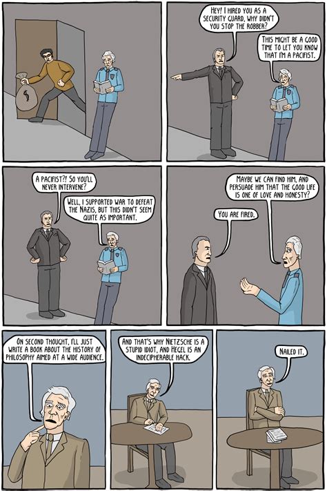 Bertrand Russell on the Job Market - Existential Comics