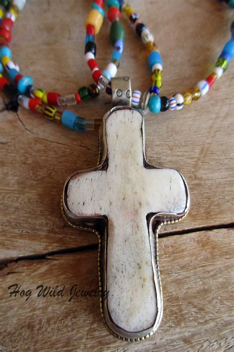 Womens Tibetan Ethnic Tribal Cross Pendant Long Necklace - Etsy