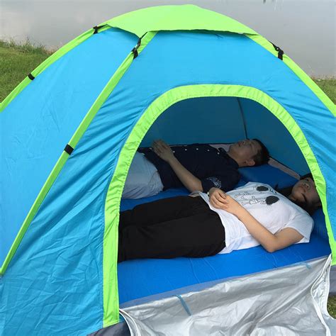 2 MAN PERSON POP UP TENT HIKING CAMPING FESTIVAL BEACH QUICK INSTANT ...