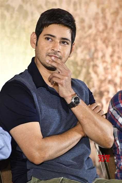 Mahesh Babu Stills From Bharat Ane Nenu CM Bharat's Thank You Meet ...