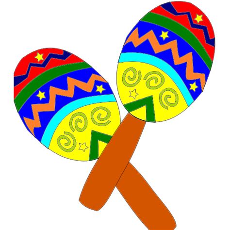 Maracas vector drawing | Free SVG