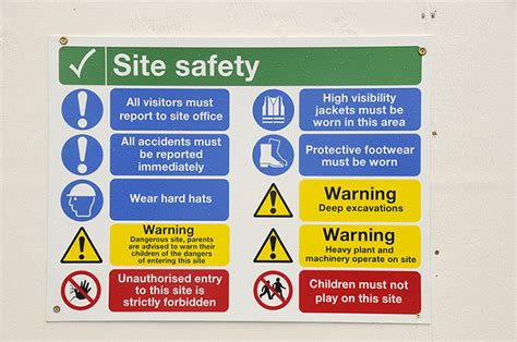 Safety Signage Colour | Physical Hazards Industrial Safety Colour Code