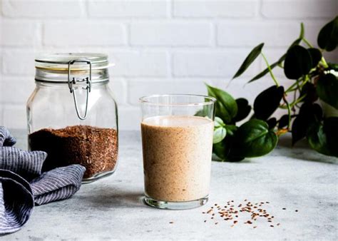 Easy Flaxseed Smoothie - Simple Green Smoothies