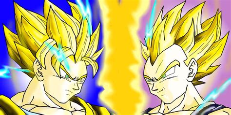 Goku facing Vegeta by smsjgoku on DeviantArt