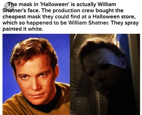 An interesting fact about Michael Myers'mask | Horror Amino