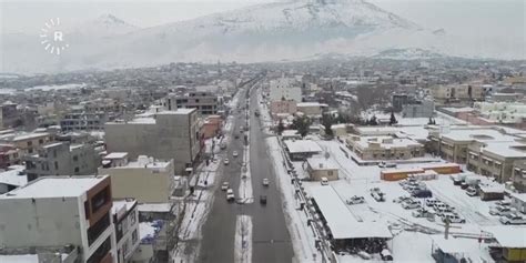 Heavy snowfall hits northern Iraq | Myanmar International TV