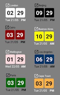 World Clock Widget for PC / Mac / Windows 7.8.10 - Free Download ...