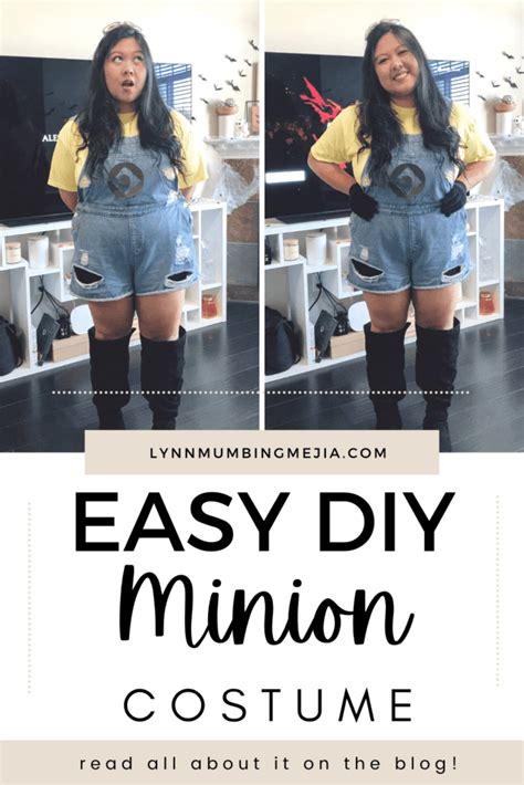 Easy DIY Despicable Me Minion Costume | Lynn Mumbing Mejia