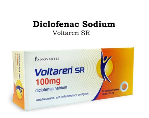 Diclofenac Sodium/ Potassium (Voren, Diclo, Voltaren) | Analgesics