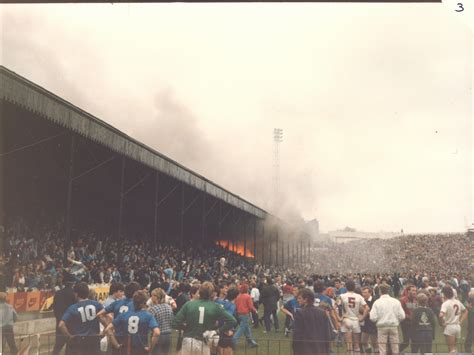 Bradford City Football Club. Fire Disaster 11 May 1985. Fifty six die ...