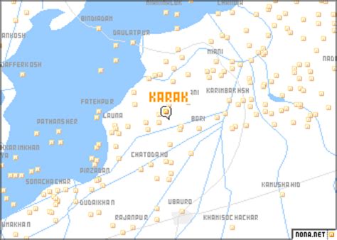 Karak (Pakistan) map - nona.net