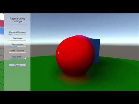 Raymarching UNITY project preview - YouTube