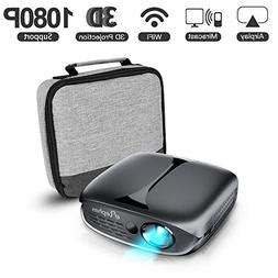 3D Mini Projector, ELEPHAS WiFi DLP Portable Pico