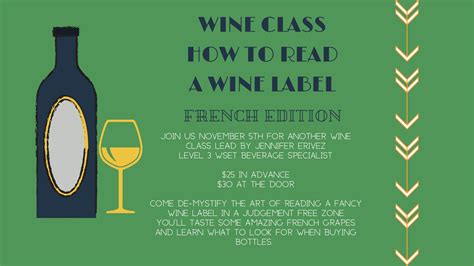 Wine Class: How to Read a Label French Edition Tickets | Pearl Wine Co. | New Orleans, LA | Tue ...