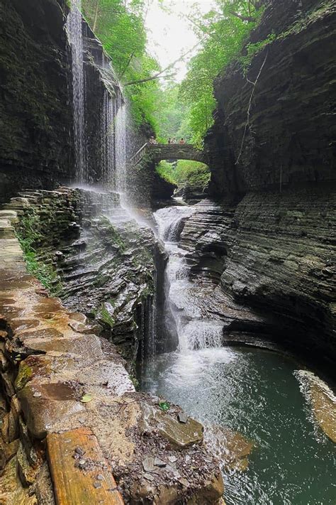 Watkins Glen Waterfalls (Finger Lakes, NY) - Champagne Tastes®